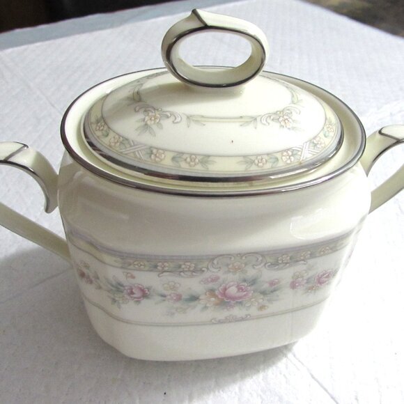 NORITAKE SHENANDOAH Sugar & Creamer Set  Excellent Condition - Picture 1 of 5